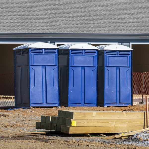 how do you dispose of waste after the porta potties have been emptied in Dorneyville